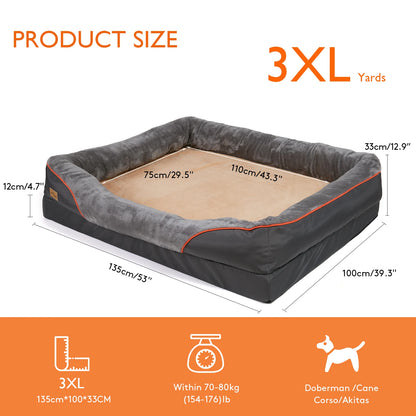 Large Dog Bed Soft Comfortable