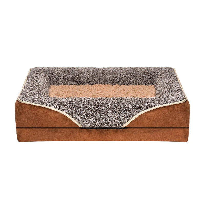 An oversized dog bed removable washable