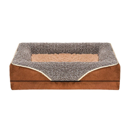 An oversized dog bed removable washable