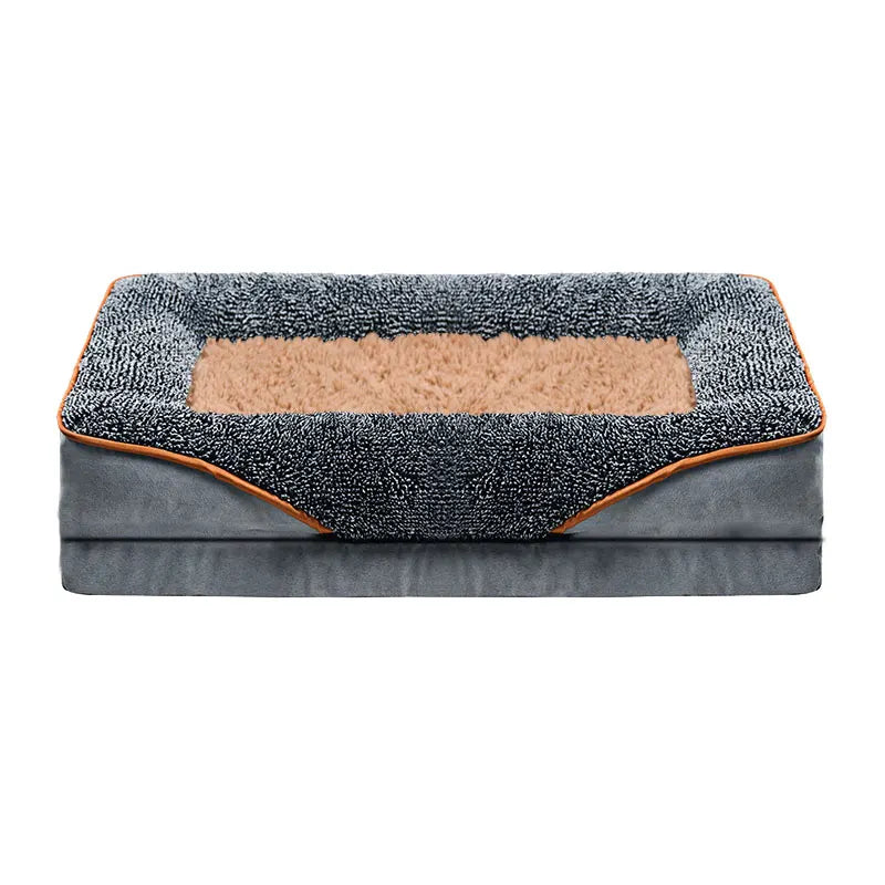 An oversized dog bed removable washable