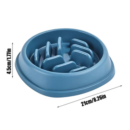 Slow Feeder Dog Bowls Dog Slow Eating Dish