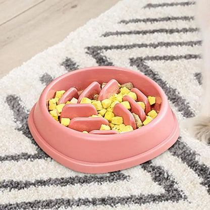 Slow Feeder Dog Bowls Dog Slow Eating Dish