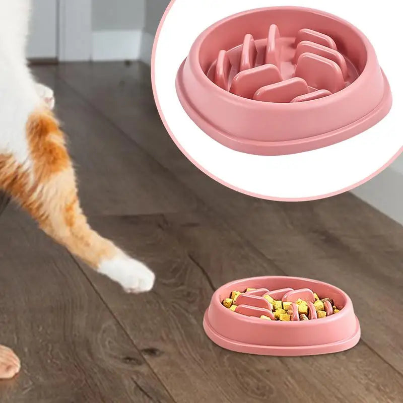 Slow Feeder Dog Bowls Dog Slow Eating Dish