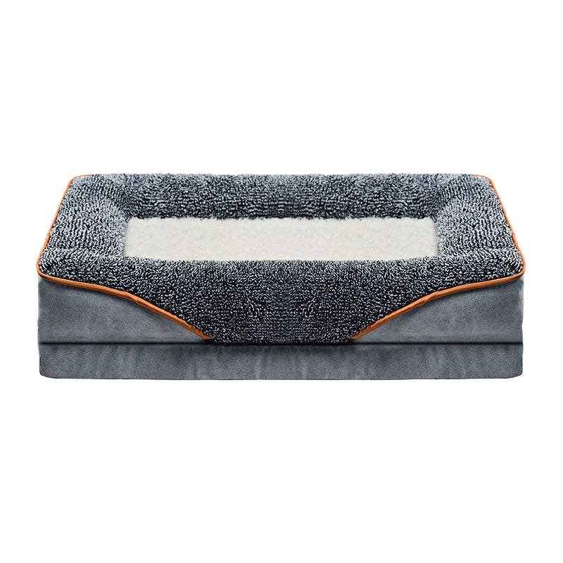 An oversized dog bed removable washable
