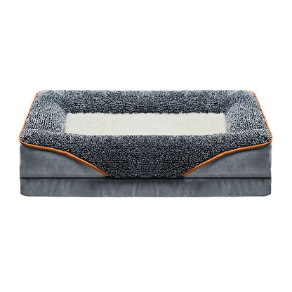 An oversized dog bed removable washable