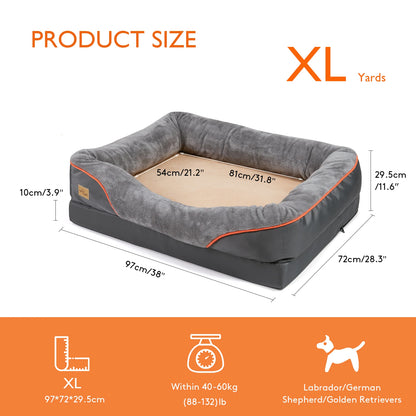 Large Dog Bed Soft Comfortable