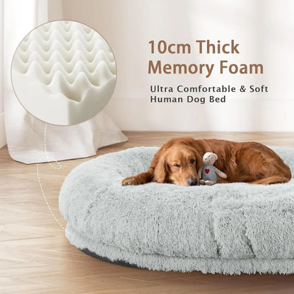 Human Dog Bed,71''x45''x12''Size
