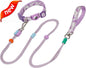 Dog Leash and Collar Set with AirTag Holder