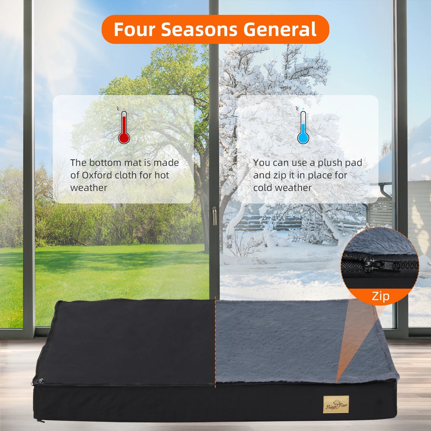 Washable Dog Beds for Large Dogs