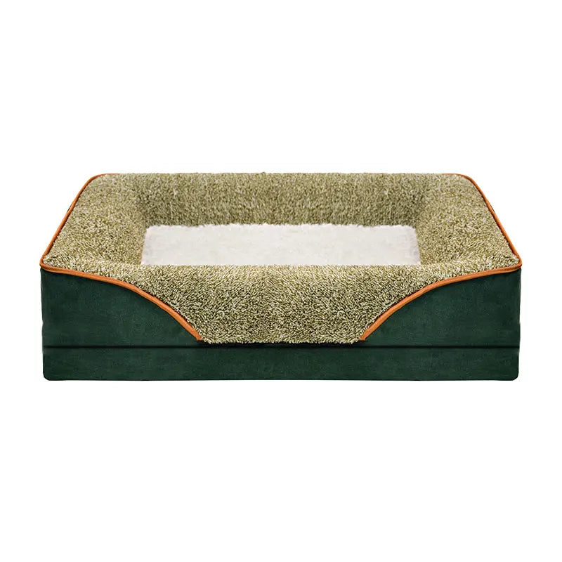 An oversized dog bed removable washable