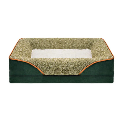 An oversized dog bed removable washable
