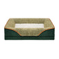An oversized dog bed removable washable