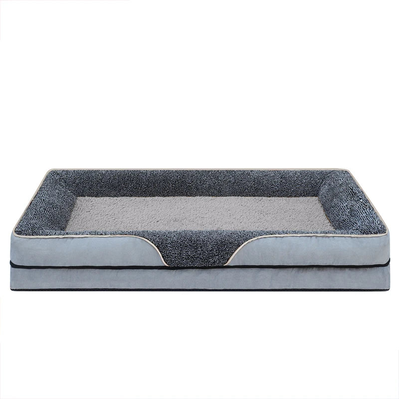 An oversized dog bed removable washable