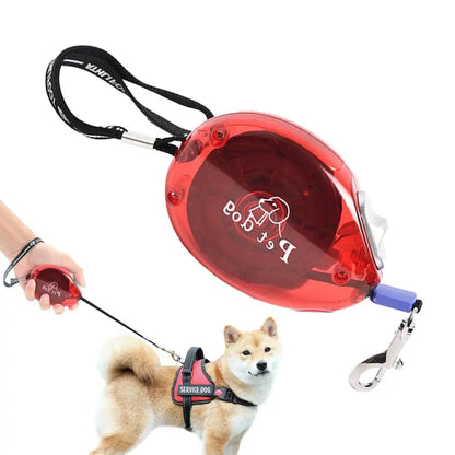 Retractable Dog Leash 8.2FT Long Leash Dog Training Tangles-Free Retractable Anti-Chewing Walking Leash With Anti-Slip Handle