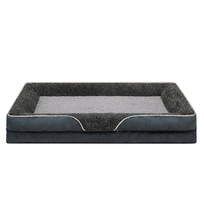 An oversized dog bed removable washable