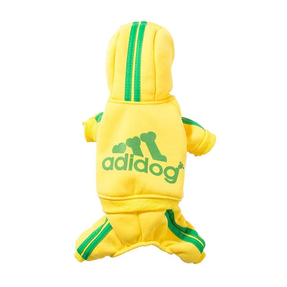 Adidog Clothes Dog Jumpsuit Warm Clothes